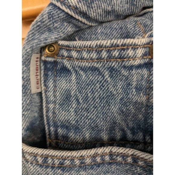 Carhartt Mens Sz 50X30 Medium Blue Cotton Tapered Leg‎ Jeans, B17STW - Picture 7 of 7